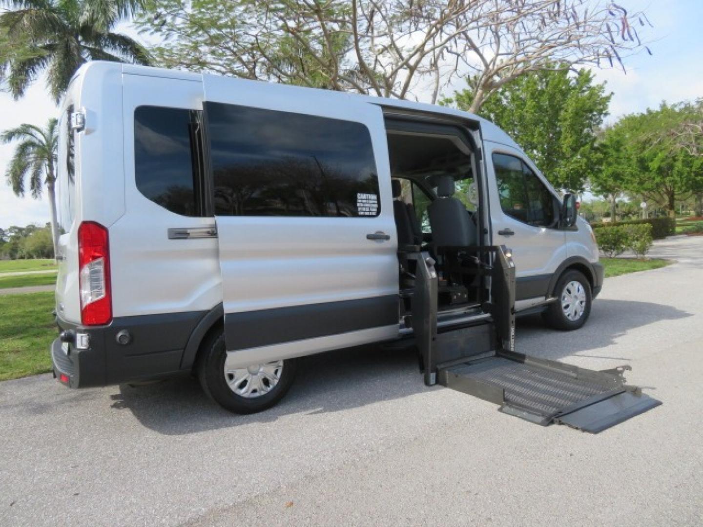 2015 Silver /Gray Ford Transit (1FBZX2CG0FK) , located at 4301 Oak Circle #19, Boca Raton, FL, 33431, (954) 561-2499, 26.388861, -80.084038 - Photo#40